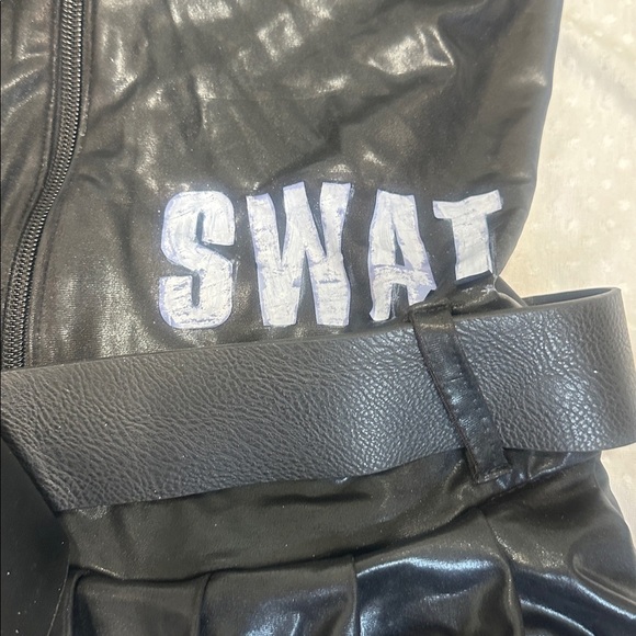 SWAT Police Body Shaper Halloween Costume Women's LARGE 12 14 - Picture 5 of 9